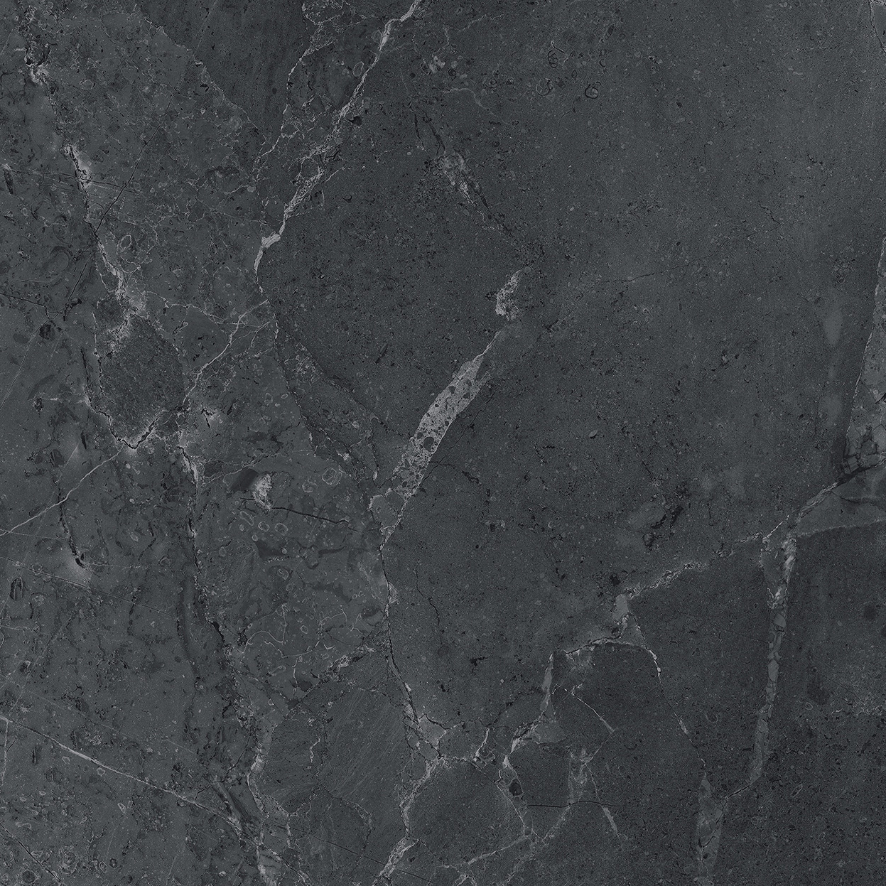 Vatican Dark Grey Marble Look Matt Rectified Porcelain Tile 2900