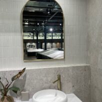 Megumi Crema Gloss Kit Kat Glazed Japanese Porcelain Mosaic 7838