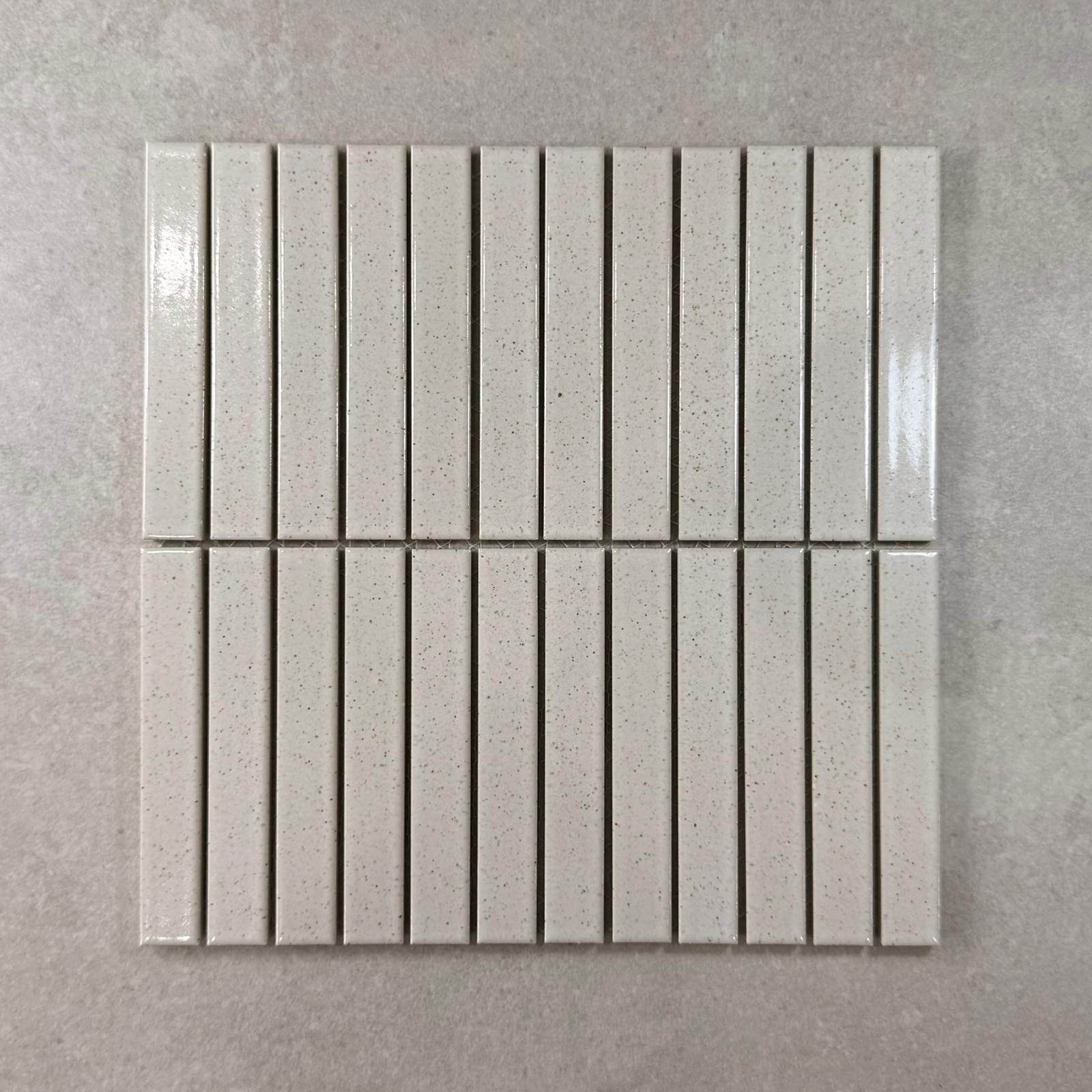 Megumi Crema Gloss Kit Kat Glazed Japanese Porcelain Mosaic 7838