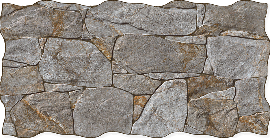 Makalu Dark Crazy Pave Look Matt Spanish Porcelain Tile 0350