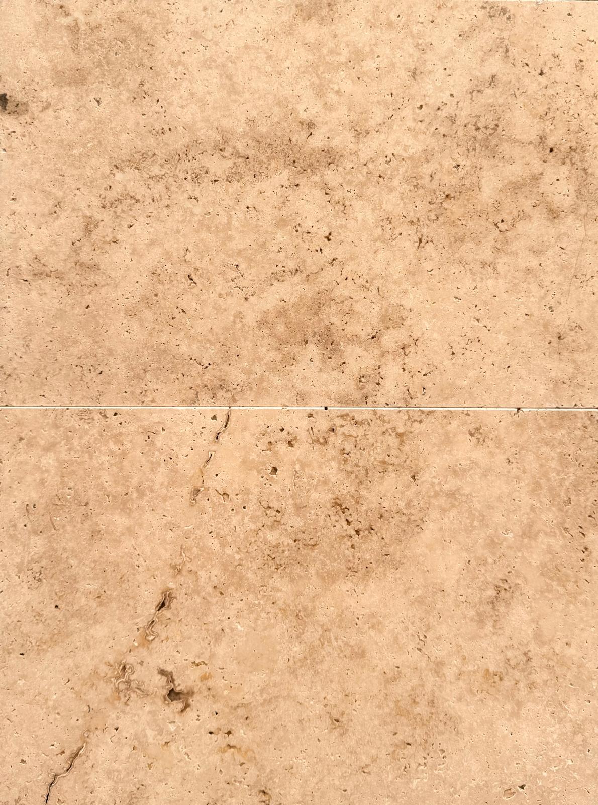Fallon Tumbled Travertine Paver 8979
