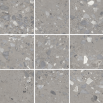 Elliot Grey Terrazzo Look Matt Rectified Porcelain Tile 0419