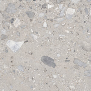 Elliot Grey Terrazzo Look Matt Rectified Porcelain Tile