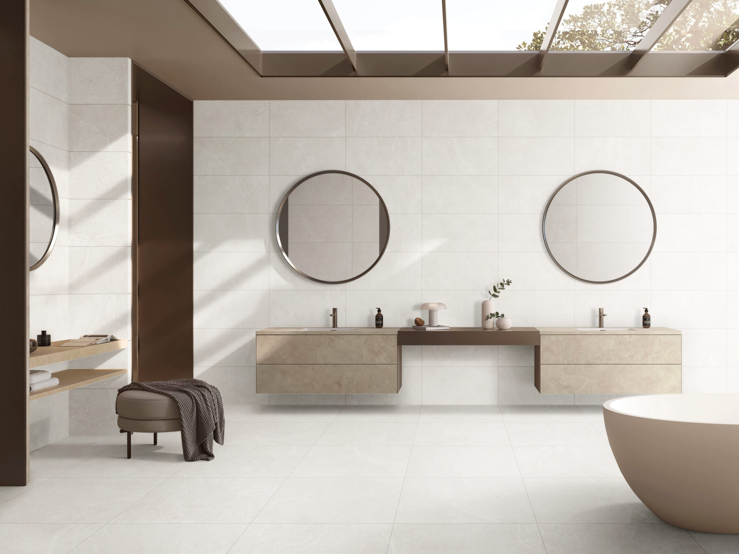 Lucas Ivory Matt Rectified Porcelain Tile 0416