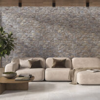Makalu Dark Crazy Pave Look Matt Spanish Porcelain Tile 0350