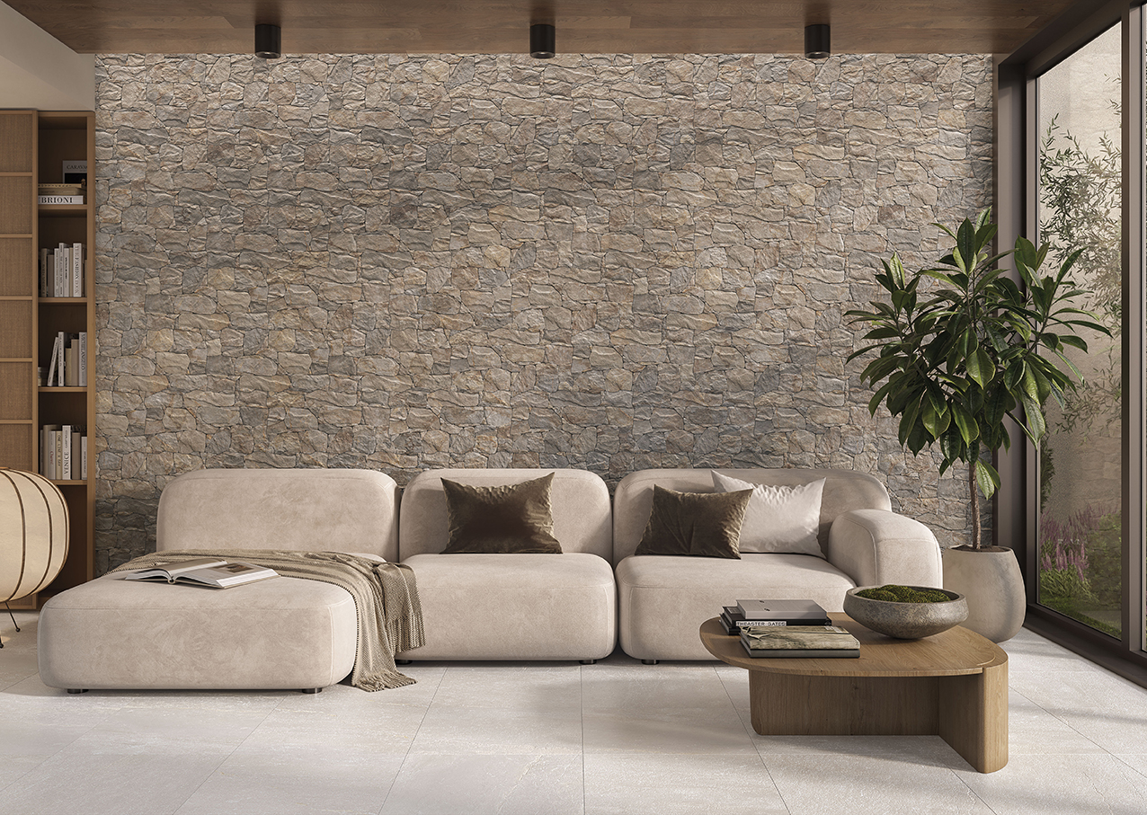Makalu Nature Crazy Pave Look Matt Spanish Porcelain Tile 0349