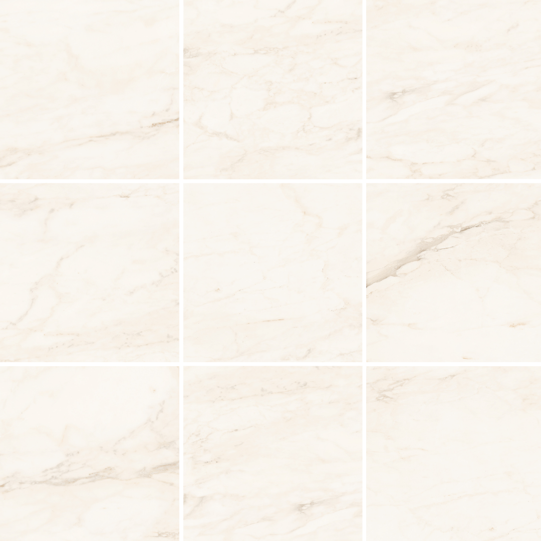 Belco Natural Carrara Marble Look Polished Rectified Porcelain Tile 2954