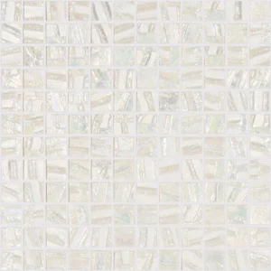 Moon White Pool Mosaic