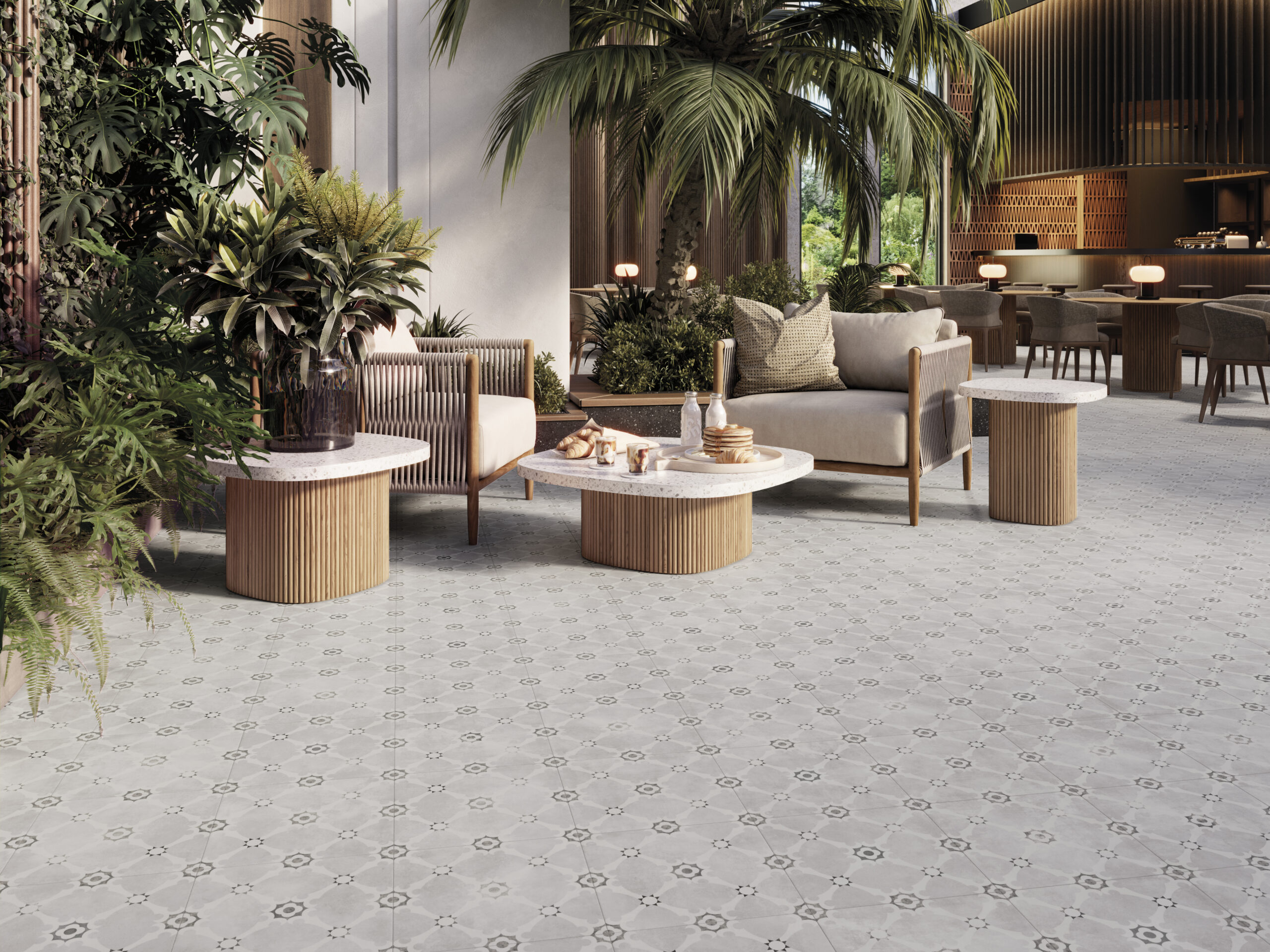 Borneo Grey Decor Spanish Porcelain Tile 0526