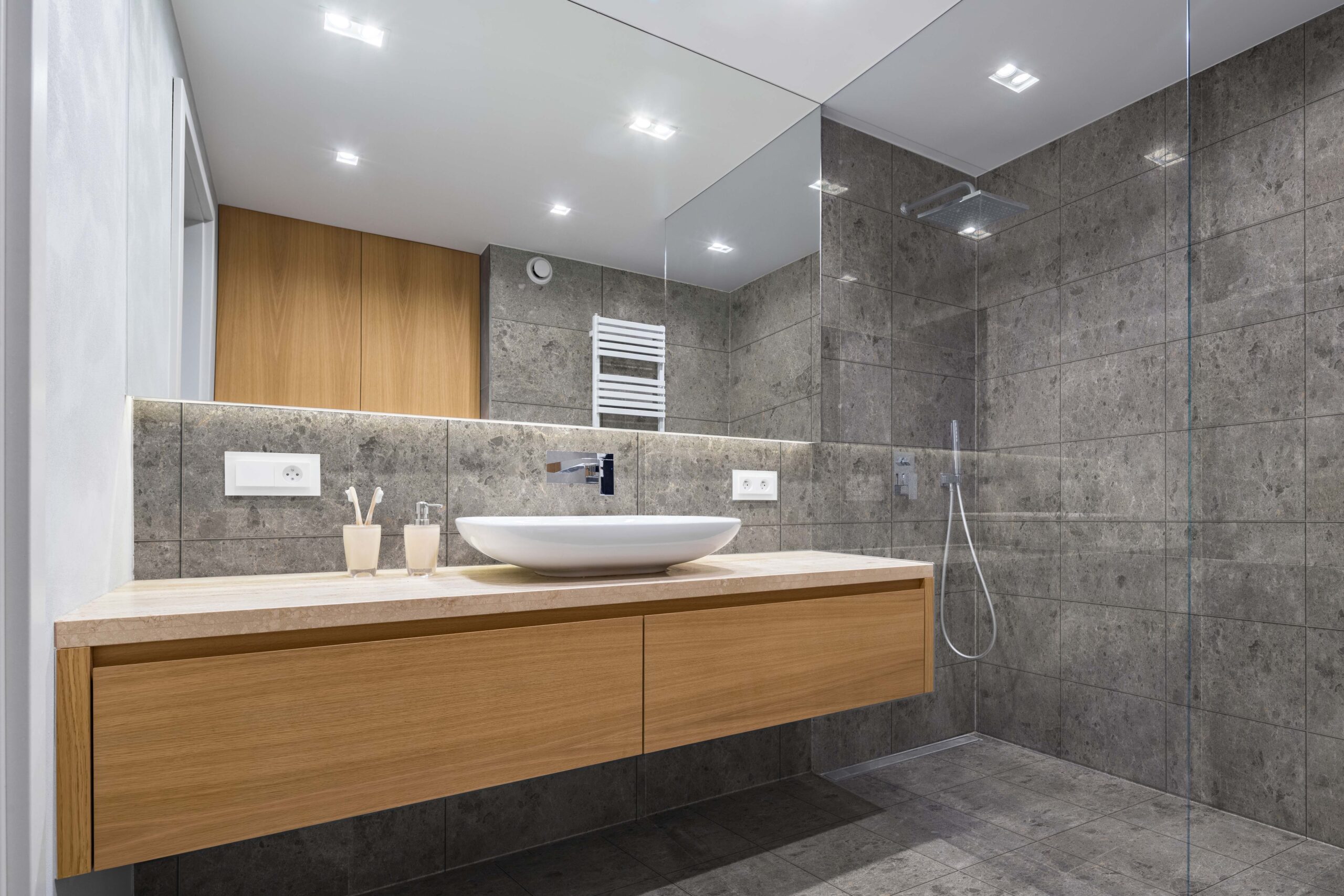 Coastal Grey In/Out Matt Rectified Porcelain Tile 2812