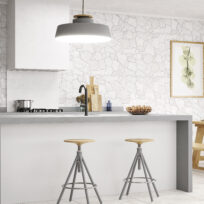 Deva White Crazy Crazy Pave Look Matt Spanish Porcelain Tile 0517
