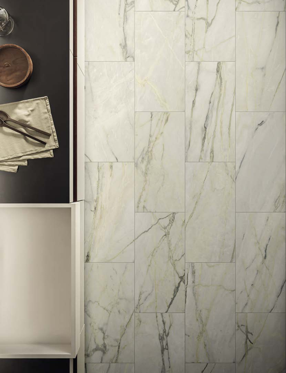 Palazzo Verde Orientale Marble Look Matt Italian Rectified Porcelain Tile 0533