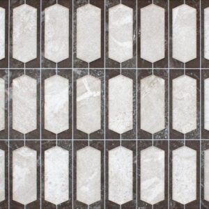 Saami Deco Anthracite Porcelain Wall Tile