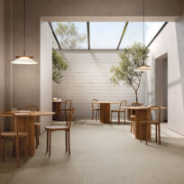 Soft Sand Brushed Cement Look Italian Rectified Porcelain Tile 0513