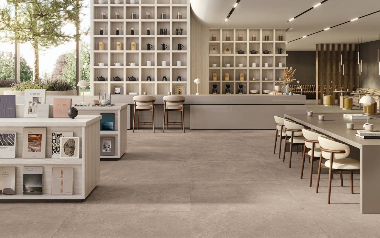 Whisper Earth Antislip Italian Rectified Porcelain Tile 2834