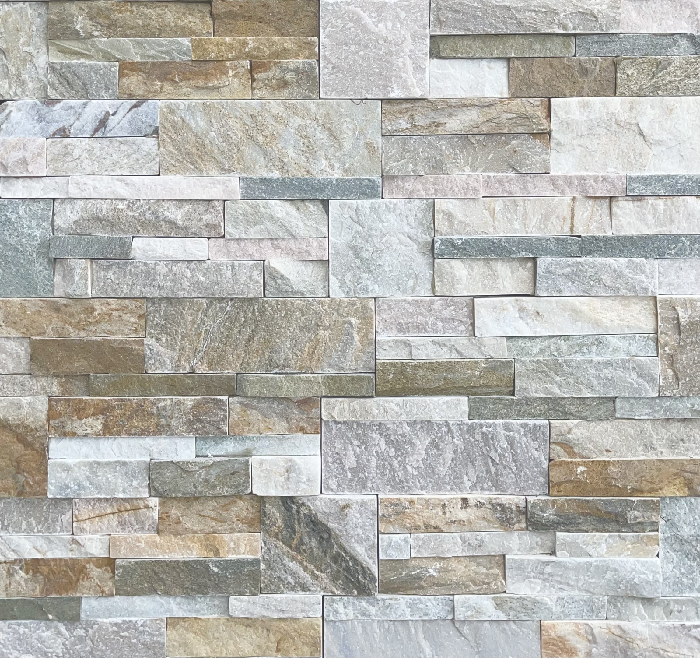 Beige Slate S Interlock Stack Stone 8880