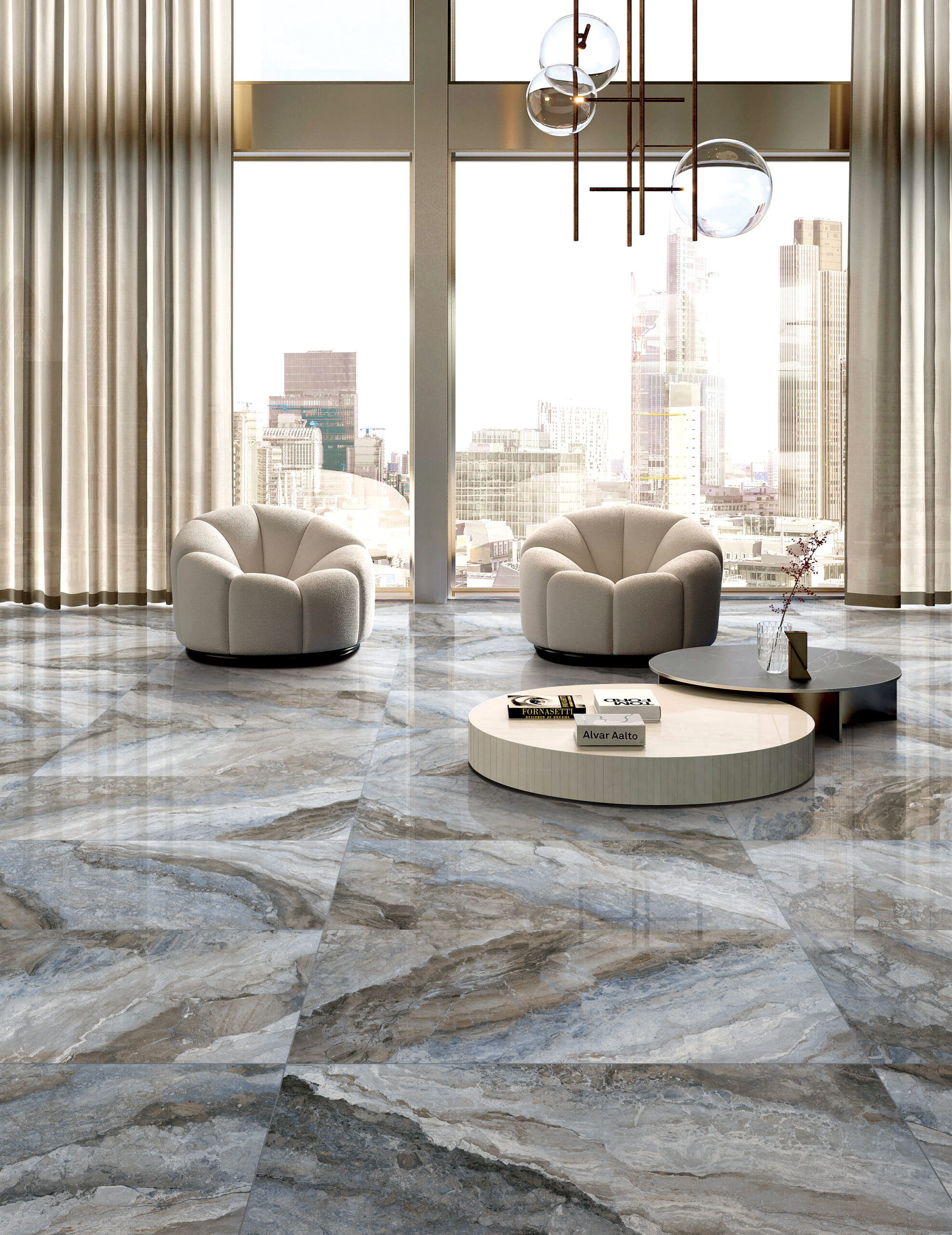 Ella Ocean Matt Rectified Porcelain Tile 2975