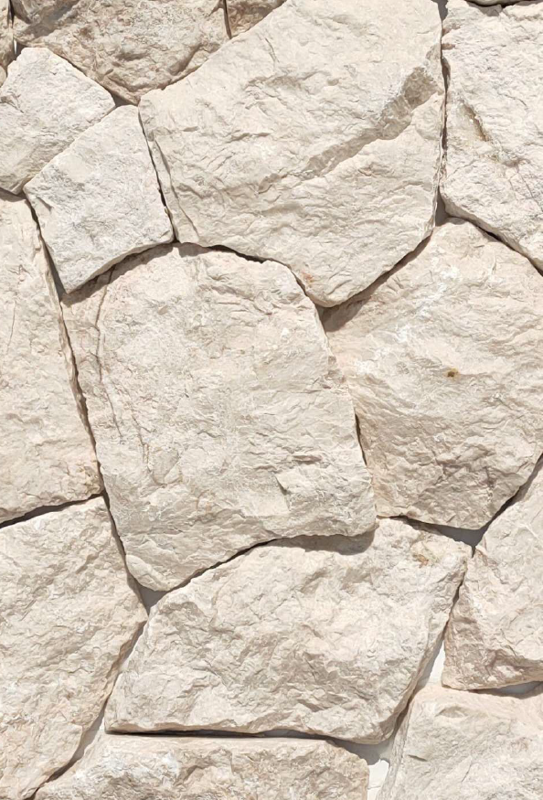 Castle White Crazy Paving Wall Cladding 8995