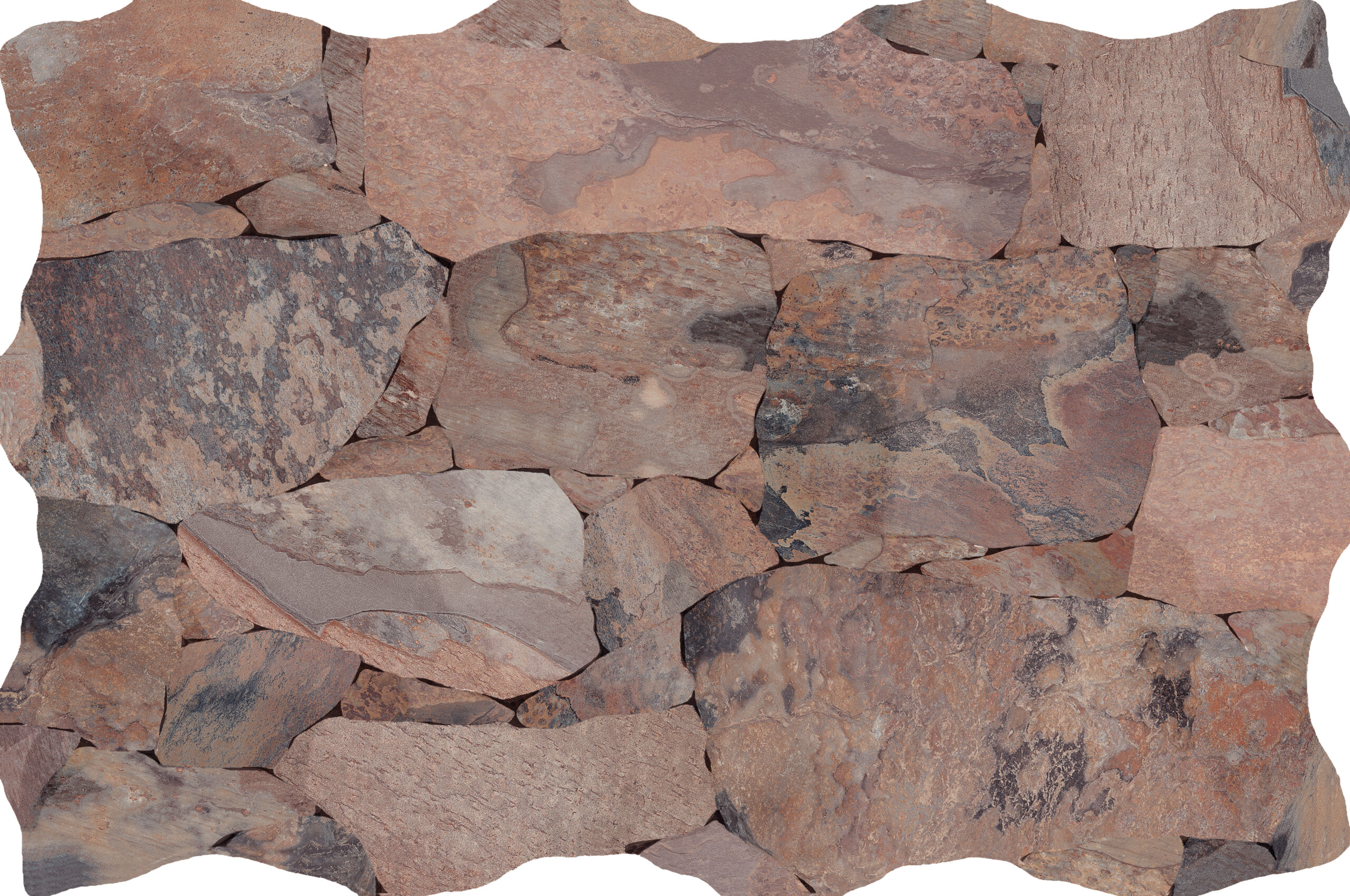 Britania Marengo Crazy Paving Stone Look Textured 3D Effect Spanish Porcelain Wall Tile 0550