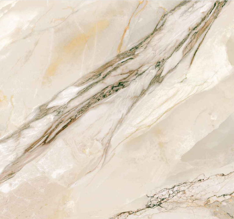 Rainbow Gliter Marble Look Polished Rectified Porcelain Tile 2953
