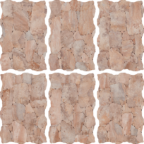 Britania Arena Crazy Paving Stone Look Textured 3D Effect Spanish Porcelain Wall Tile 0552