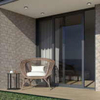 Britania Arena Crazy Paving Stone Look Textured 3D Effect Spanish Porcelain Wall Tile 0552