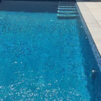 Deep Sea Blue Spanish PVC DOT Pool Mosaic 77020