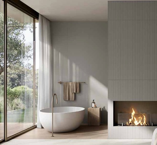 Essence Tabacco Timber Look Matt Italian Rectified Porcelain Tile 0436