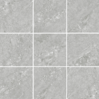 Qibo Light Grey Stone Look Lappato Rectified Porcelain Tile 2805