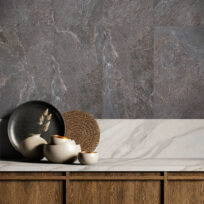 Storm Dark Grey Stone Look Matt Rectified Italian Porcelain Tile 2729