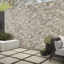 Terranova Noce Beige Mix Stone Look 3D Effect Matt Spanish Rectified Porcelain Tile 2865