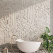Minimal White Spanish Rectified Porcelain Wall Cladding 0473