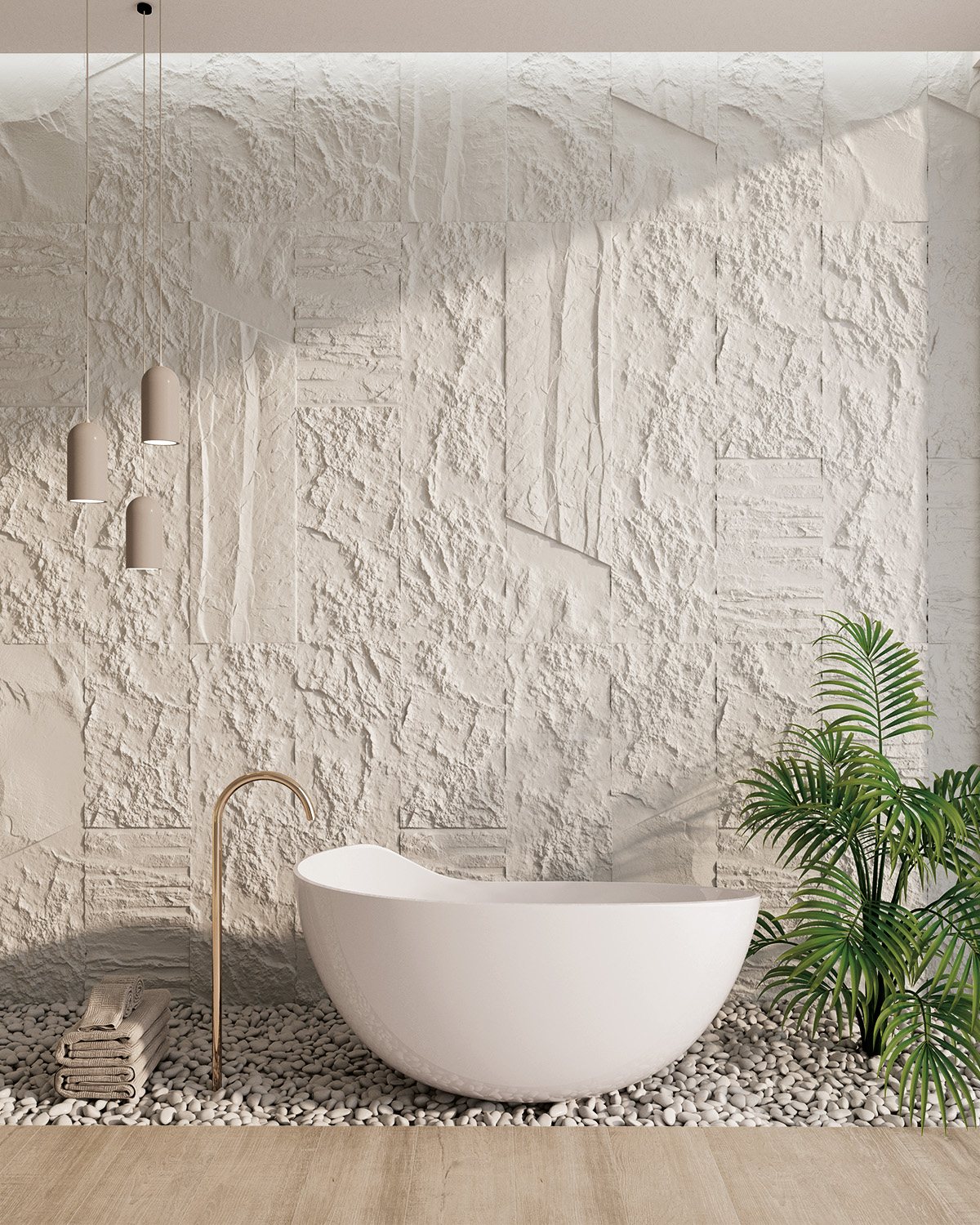 Minimal White Spanish Rectified Porcelain Wall Cladding 0473