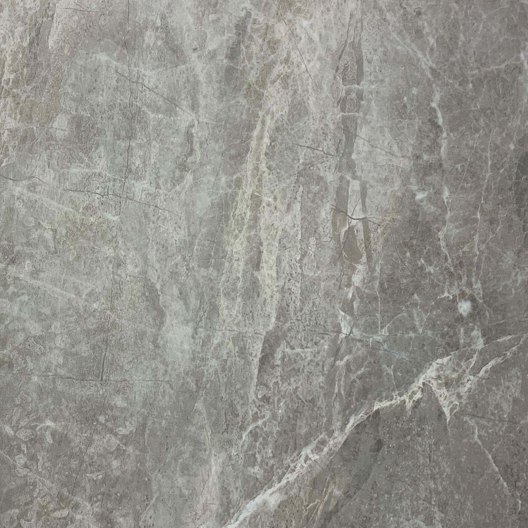Mainstream Grey Stone Look Polished Rectified Porcelain Tile 3458
