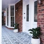 Black & White Retro Matt Spanish Porcelain Wall & Floor Tile 3464