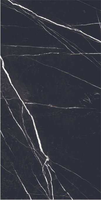 Super Marquina High Gloss Polished Rectified Porcelain Tile 4284