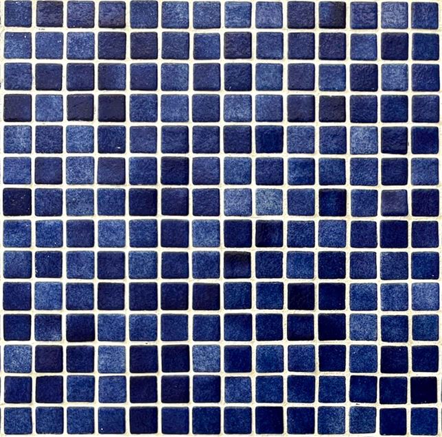 Ocean Blue Spanish Polyurethane Cord Glass Pool Mosaic 7083