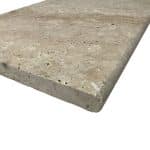 Premium Tumbled Travertine Bullnose 8757