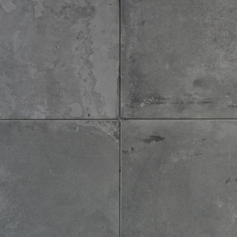 Factory Anthracite Portuguese Concrete Look Glazed Porcelain Tile