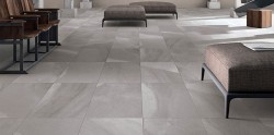 Fluido Titanio Matt Porcelain Italian Floor Tile