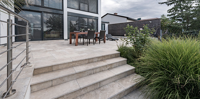Tumbled Edge Travertine Pavers – What Are They?