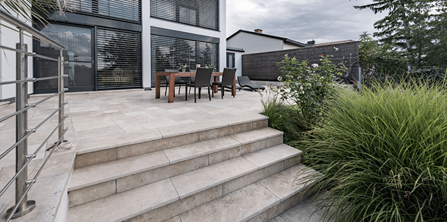 Tumbled Edge Travertine Pavers – What Are They?