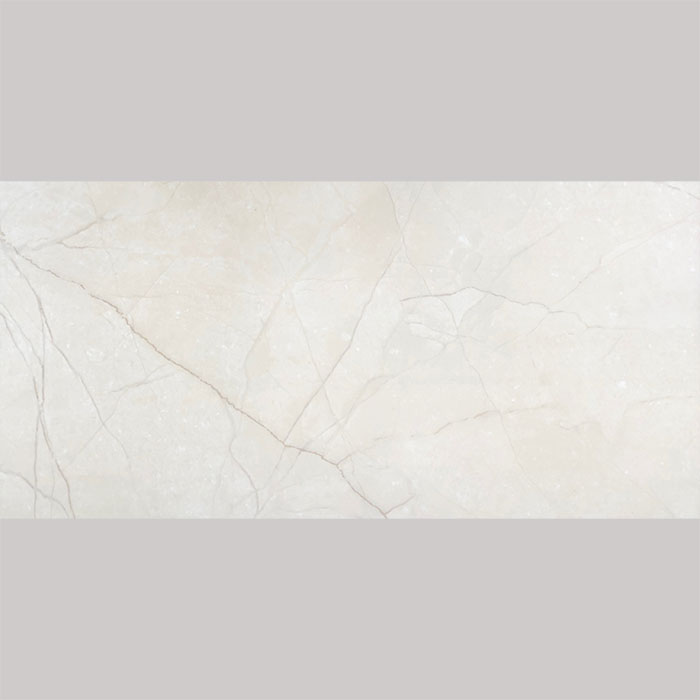 Beige Marfil Marble Look Gloss Rectified Ceramic Wall Tile (#4157)