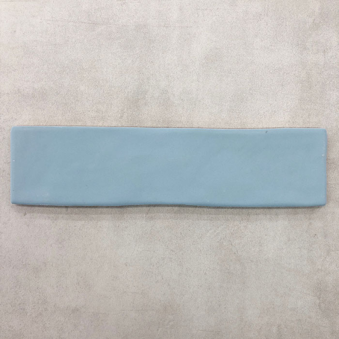 Only 30 M2 Blue Spanish Matt Scalloped Edge Ceramic Subway Tile Blue Spanish Matt Scalloped Edge Ceramic Subway Wall Tile