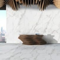 Calacatta Italian Marble Look Polished Rectified Porcelain Wall & Floor Panel |Slab 3265