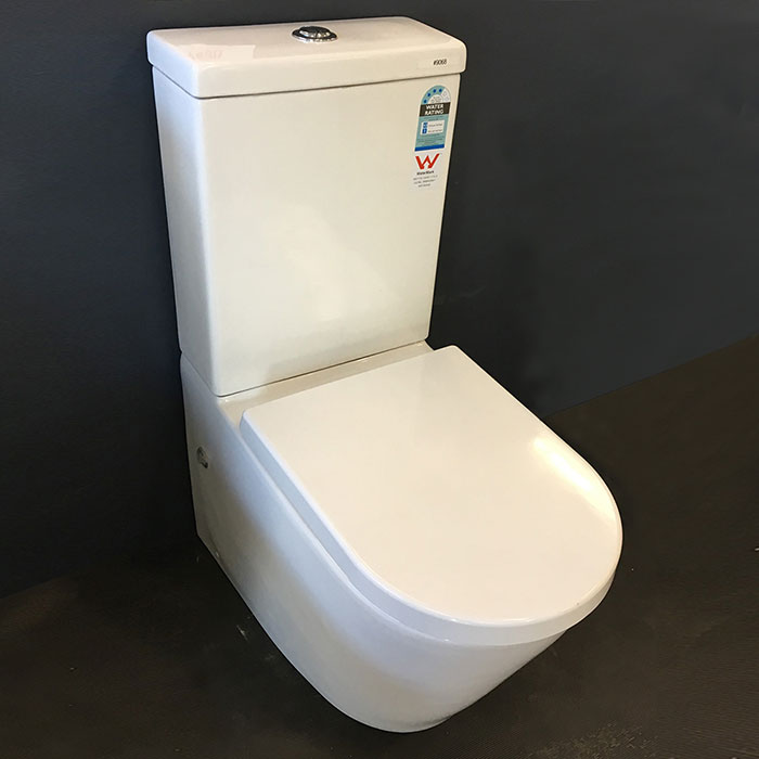 Deluxe Full Porcelain Back to Wall S and P Trap Toilet (#9068)