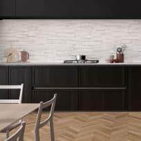 Gioi Bianco Stackstone Look Italian Non-Rectified Porcelain Tile 6656