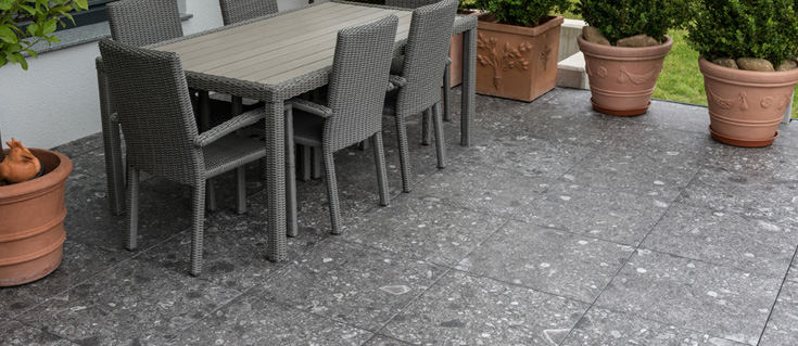 Granite Look Floor Tile — Very Durable Natural Stone