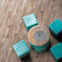 Hard Brown Anti-Slip Italian Timber Look Outdoor Non Rectified Porcelain Tile 5285