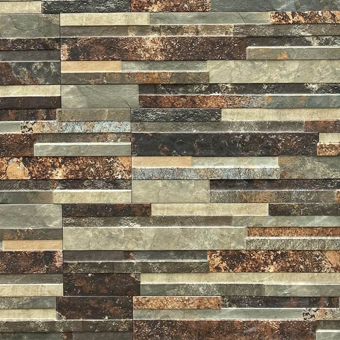 Himalaya Magma Stack Stone Look Spanish Matt Porcelain Wall Tile 3277